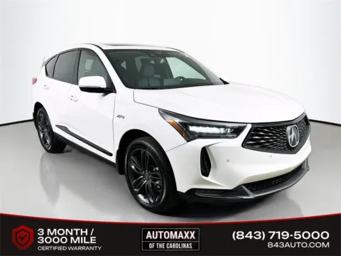 White 2022 Acura RDX A-Spec Package for sale in Summerville, SC