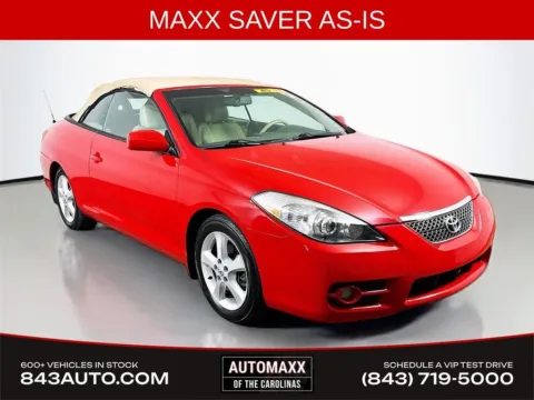 Red 2007 Toyota Camry Solara SE for sale in Summerville, SC