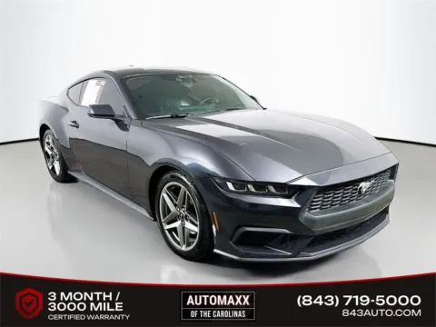 Gray 2024 Ford Mustang EcoBoost Premium for sale in Summerville, SC
