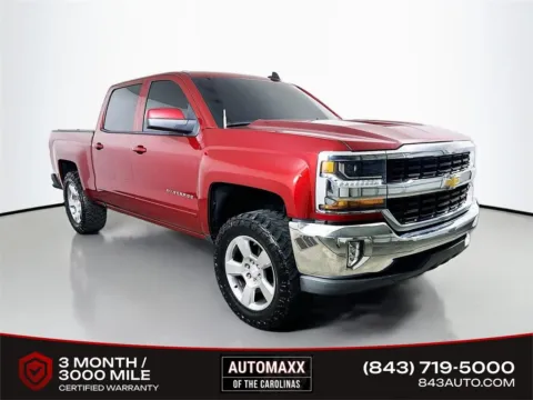 Red 2018 Chevrolet Silverado 1500 LT for sale in Summerville, SC