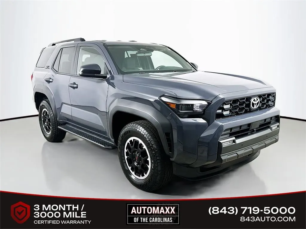Gray 2026 Toyota 4Runner TRD Off-Road for sale in Summerville, SC