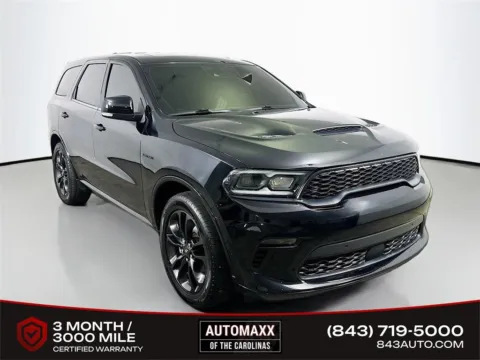 Black 2022 Dodge Durango R/T Plus for sale in Summerville, SC