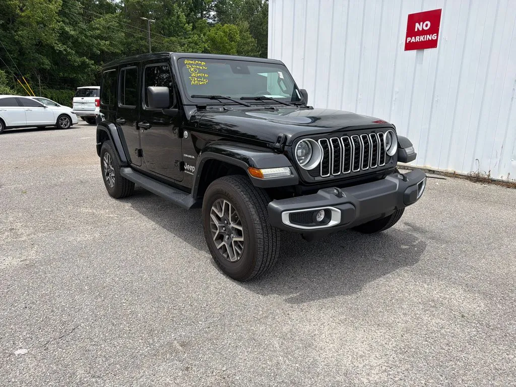Black 2024 Jeep Wrangler Sahara for sale in Summerville, SC