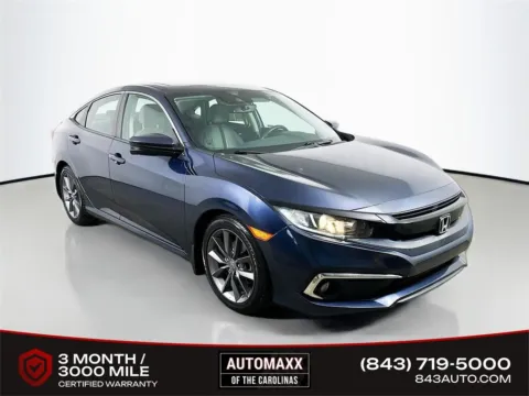 Gray 2019 Honda Civic EX-L for sale in Summerville, SC