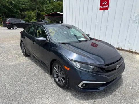 Gray 2019 Honda Civic EX-L for sale in Summerville, SC