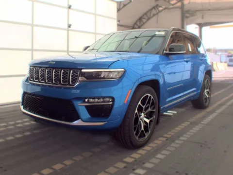 Blue 2022 Jeep Grand Cherokee Summit Reserve 4xe for sale in Summerville, SC