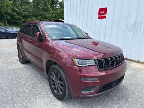 Red 2019 Jeep Grand Cherokee Overland for sale in Summerville, SC