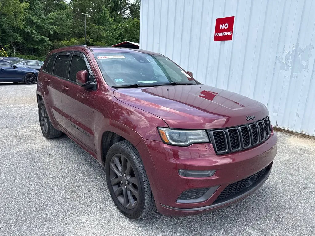 Red 2019 Jeep Grand Cherokee Overland for sale in Summerville, SC