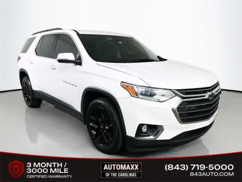 White 2021 Chevrolet Traverse LT for sale in Summerville, SC