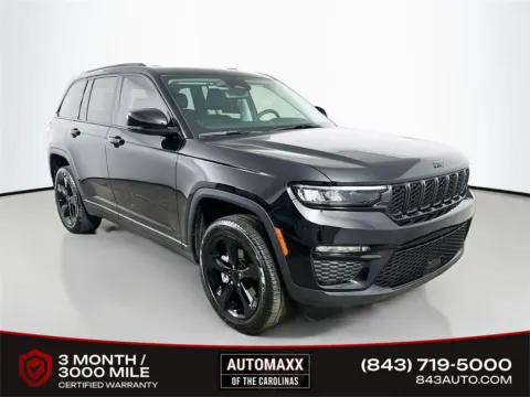 Black 2023 Jeep Grand Cherokee Limited for sale in Summerville, SC