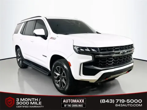 White 2022 Chevrolet Tahoe Z71 for sale in Summerville, SC