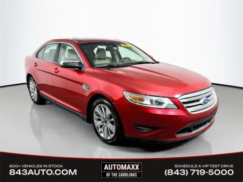 Red 2012 Ford Taurus Limited for sale in Summerville, SC