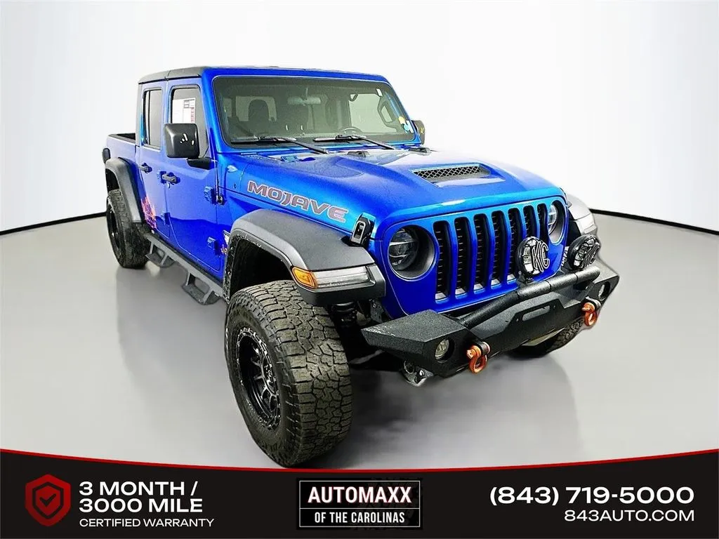 Blue 2021 Jeep Gladiator Mojave for sale in Summerville, SC