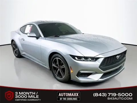 Silver 2024 Ford Mustang EcoBoost for sale in Summerville, SC