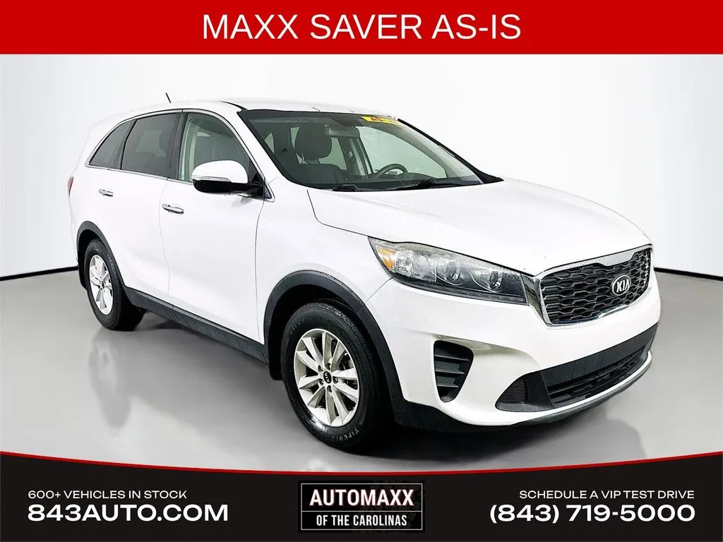 White 2019 Kia Sorento LX for sale in Summerville, SC