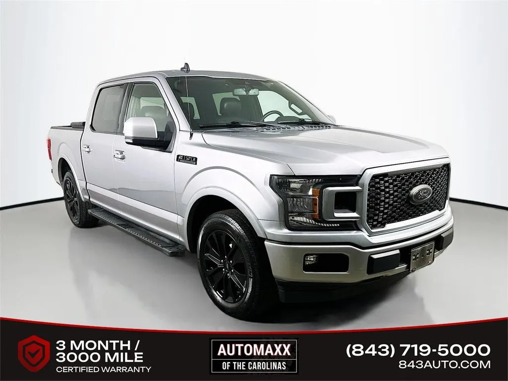 Silver 2020 Ford F-150 Lariat for sale in Summerville, SC