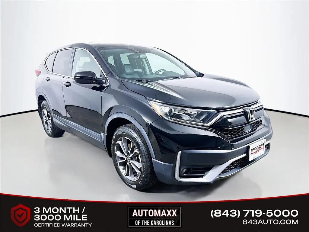 Black 2021 Honda CR-V EX-L for sale in Summerville, SC