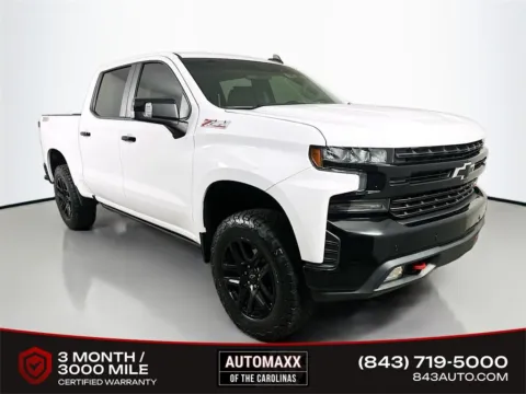 White 2021 Chevrolet Silverado 1500 LT Trail Boss for sale in Summerville, SC