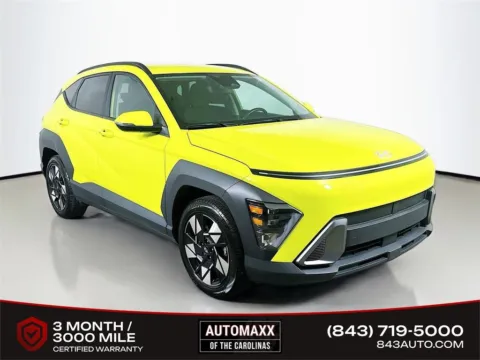Yellow 2024 Hyundai Kona SEL for sale in Summerville, SC