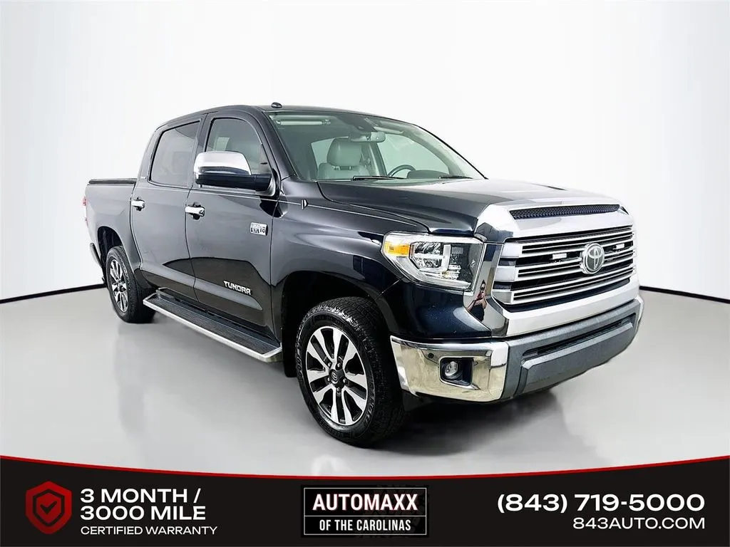 Black 2019 Toyota Tundra Limited for sale in Summerville, SC