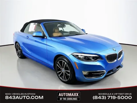 Blue 2020 BMW 2 Series 230i for sale in Summerville, SC
