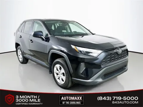 Black 2024 Toyota RAV4 LE for sale in Summerville, SC