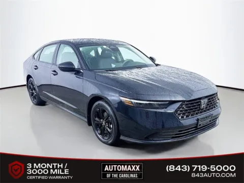 Black 2025 Honda Accord SE for sale in Summerville, SC