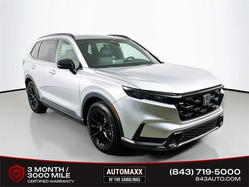 Silver 2025 Honda CR-V Hybrid Sport-L for sale in Summerville, SC