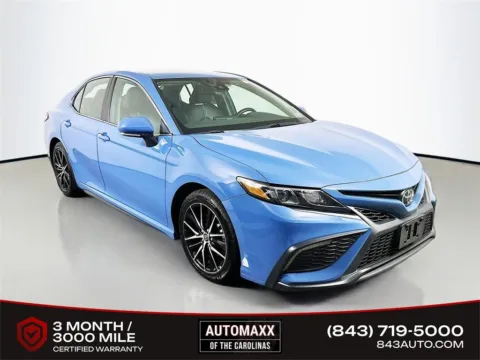 Blue 2024 Toyota Camry SE for sale in Summerville, SC