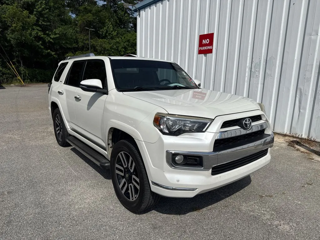 White 2017 Toyota 4Runner Limited for sale in Summerville, SC