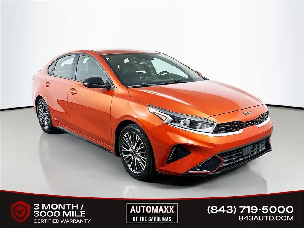 Orange 2022 Kia Forte GT-Line for sale in Summerville, SC