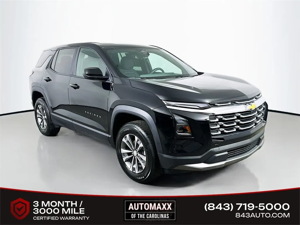 Black 2026 Chevrolet Equinox LT for sale in Summerville, SC