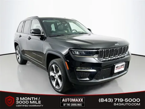 Black 2023 Jeep Grand Cherokee 4xe for sale in Summerville, SC