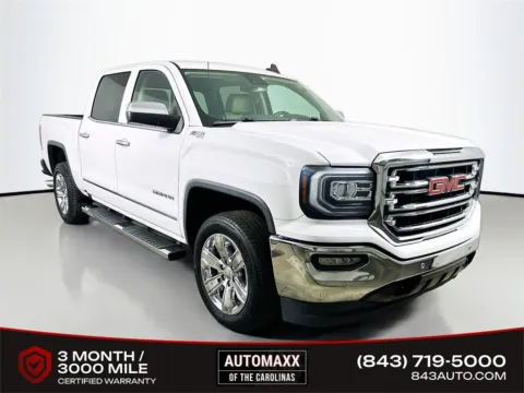 White 2018 GMC Sierra 1500 SLT for sale in Summerville, SC