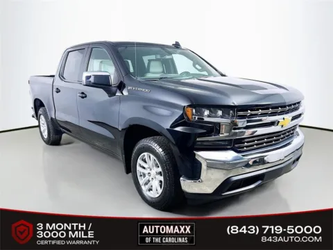 Black 2020 Chevrolet Silverado 1500 LT for sale in Summerville, SC