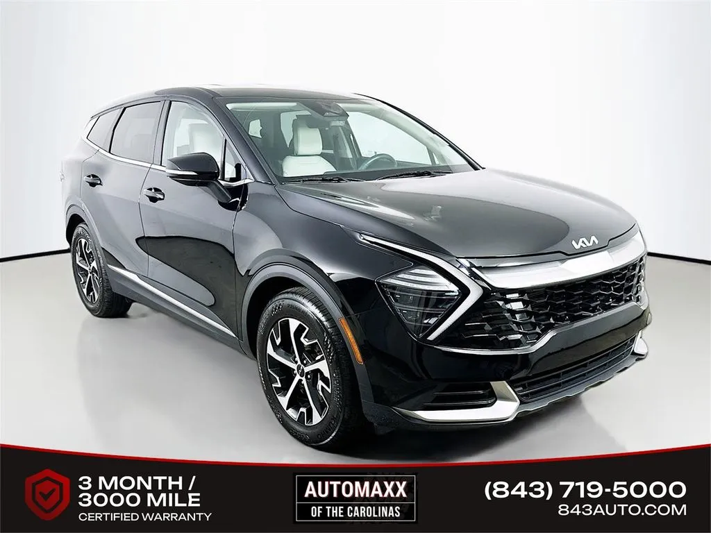 Black 2025 Kia Sportage EX for sale in Summerville, SC