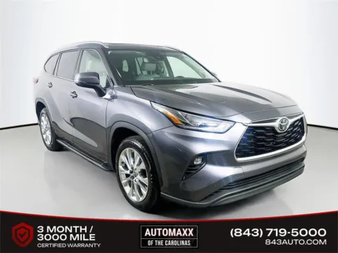 Gray 2023 Toyota Highlander Limited for sale in Summerville, SC