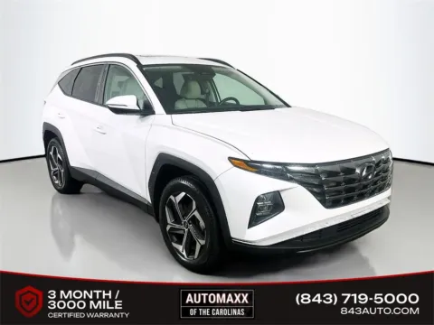 White 2022 Hyundai Tucson SEL for sale in Summerville, SC