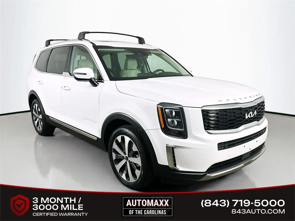 White 2022 Kia Telluride EX for sale in Summerville, SC