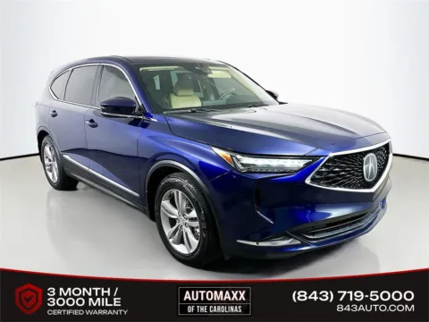 Blue 2022 Acura MDX 3.5L for sale in Summerville, SC