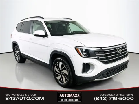 White 2024 Volkswagen Atlas 2.0T SE w/Technology for sale in Summerville, SC