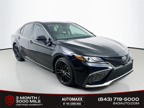 Black 2022 Toyota Camry XSE V6 for sale in Summerville, SC