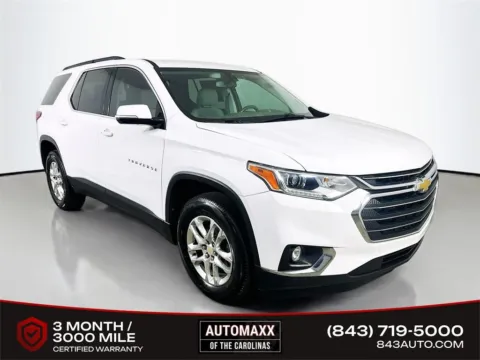 White 2019 Chevrolet Traverse LT for sale in Summerville, SC