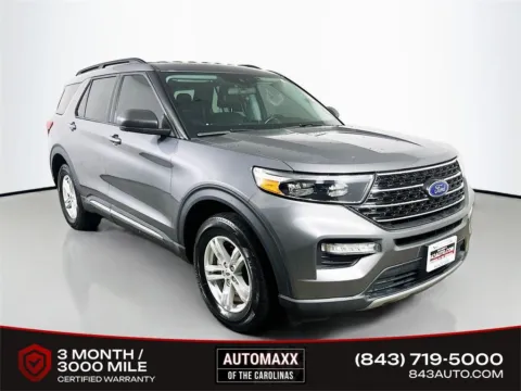 Gray 2021 Ford Explorer XLT for sale in Summerville, SC