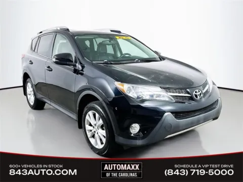 Black 2015 Toyota RAV4 Limited for sale in Summerville, SC