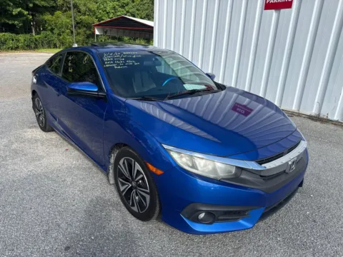 Blue 2016 Honda Civic EX-T for sale in Summerville, SC