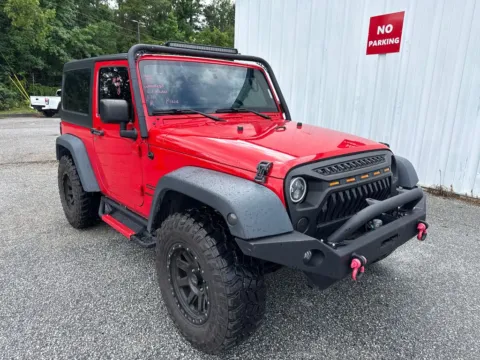 Red 2017 Jeep Wrangler Sport for sale in Summerville, SC