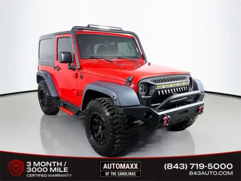 Red 2017 Jeep Wrangler Sport for sale in Summerville, SC