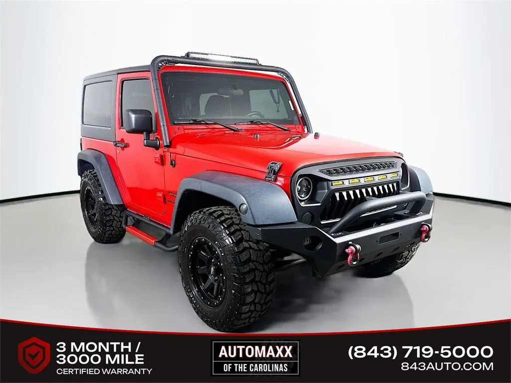 Red 2017 Jeep Wrangler Sport for sale in Summerville, SC