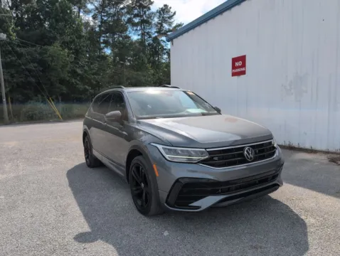Gray 2023 Volkswagen Tiguan 2.0T SE R-Line Black for sale in Summerville, SC